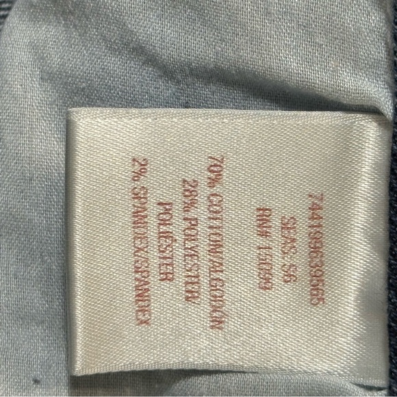 BONGO Women's Dark Blue Skinny Straight Leg Ankle Length Crop Capri Jeans - Picture 10 of 11